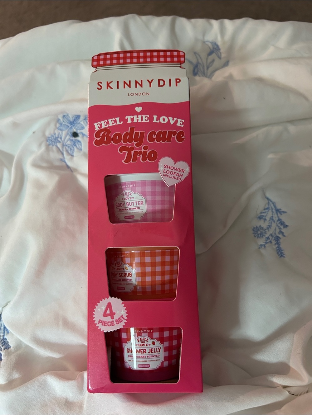 Skinnydip Feel The Love Body Care Trio - Pink